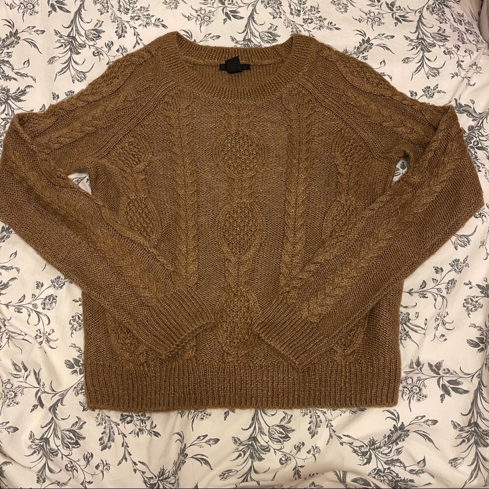 Brown Knit Sweater